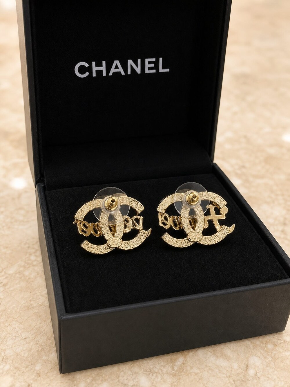 CHANEL Classic Parisian Earrings Style 6 | New with Box - Picture 6 of 9